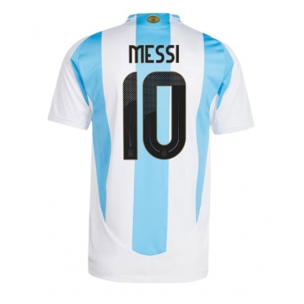 Argentina Lionel Messi #10 Maglia Gara Casa Repliche Copa America 2024